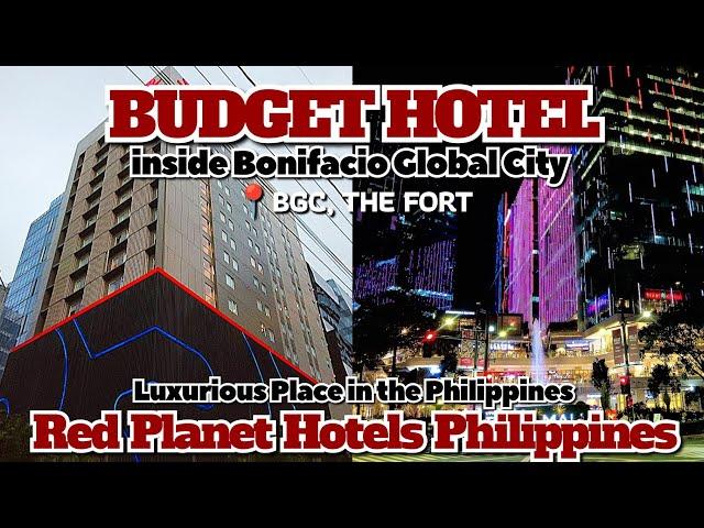 MURANG Staycation Hotel sa BGC | RED PLANET HOTELS BGC - The Fort | Bonifacio Global City