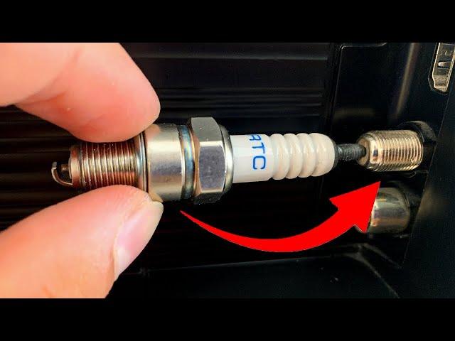 Insert a Spark Plug into the TV and be Amazed! Why Hasn't this Been Patented yet?