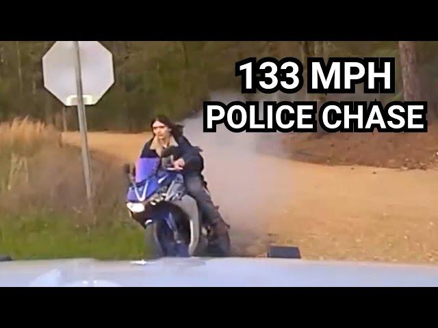 Craziest High Speed Motorcycle Chase of ALL Time