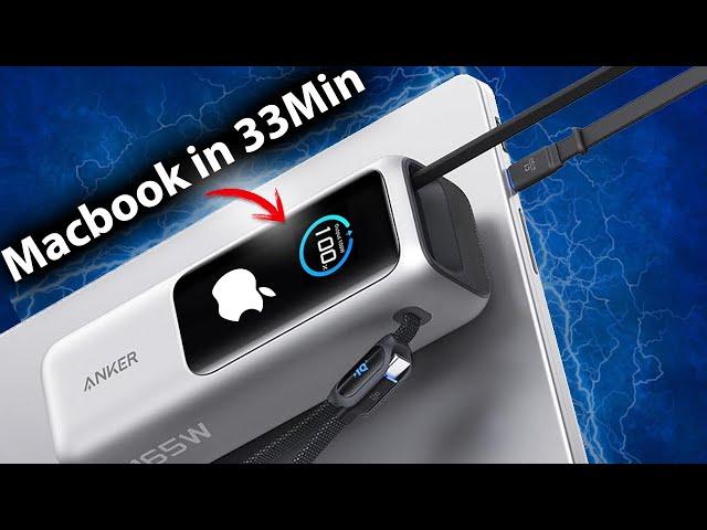 Macbook Pro M4 charged in 33 minutes? Anker Charger 140W