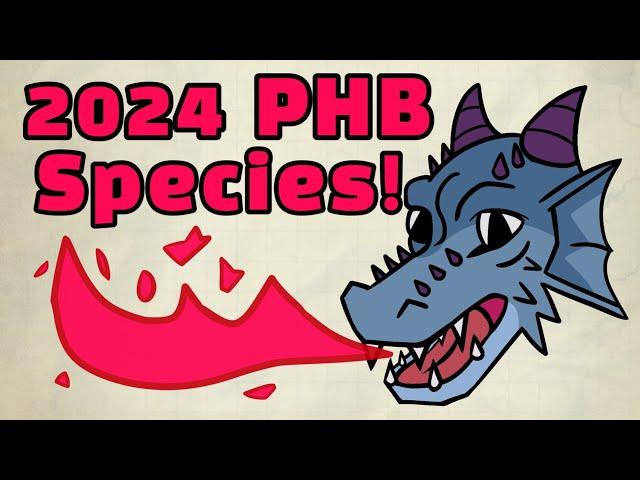 Species Ranking! - D&D 2024 Player's Handbook