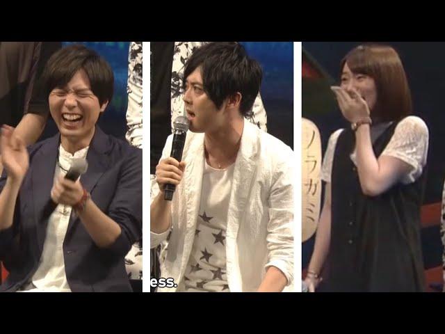 Kamiya Hiroshi doting on Kaji Yuki | Noragami Event