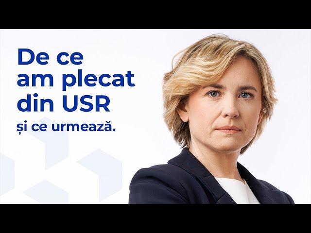 Cosette Chichirău: de ce am plecat din USR și ce facem mai departe