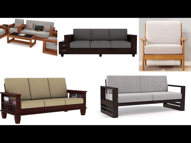 Modern Teak Wood Sofa Set Design Ideas 2022 // Teak Wood Sofa Set