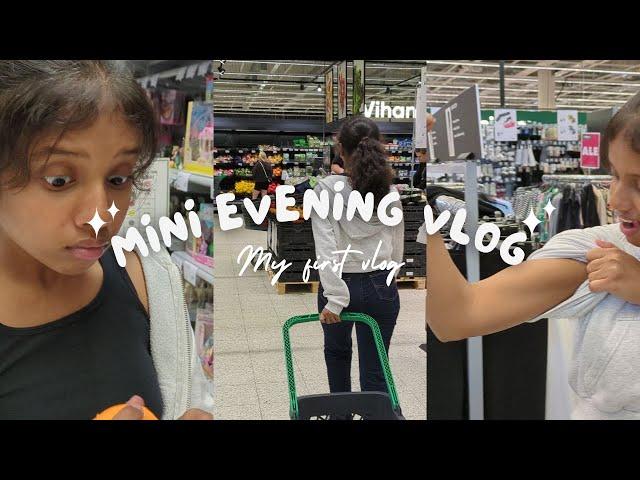 Spend an evening with me (my first vlog).