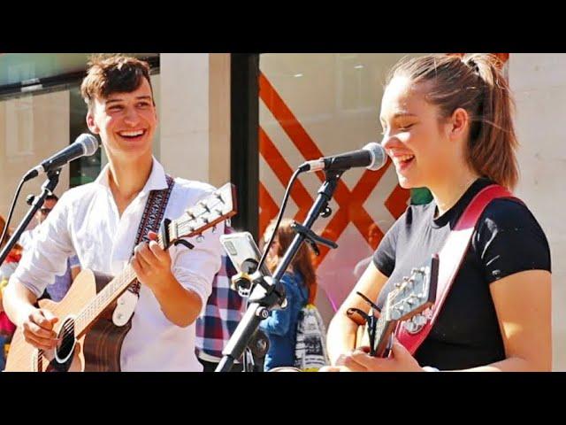 INCREDIBLE PERFORMANCE IN ITALIAN | Perfect - Ed Sheeran | Allie Sherlock & Cuan D. Cover