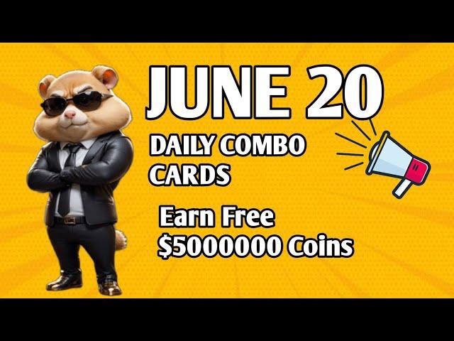 DAILY COMBO CARDS IN HAMSTER KOMBAT EARN 5MILLIONS COINS #hamsterkombat