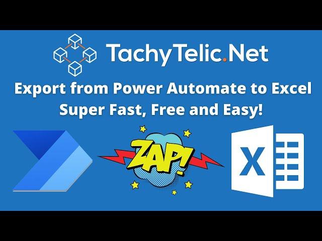 How to easily export from Power Automate to an Excel file without premium actions or apply to each.