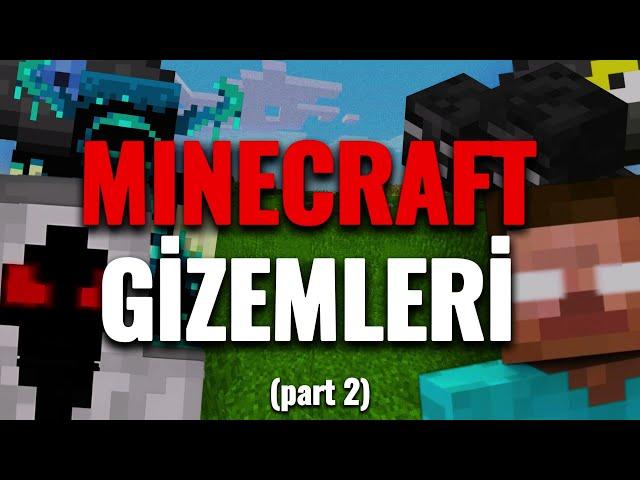 MINECRAFT'IN YILLARDIR ÇÖZÜLEMEYEN 21 GİZEMİ | PART 2