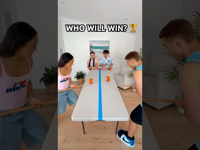 WHO CAN GET THE MOST TAPE CHALLENGE! #shorts