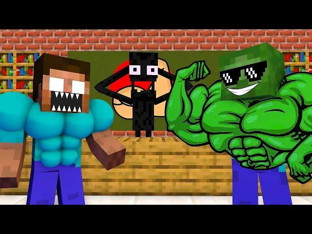 WHO IS THE STRONGEST MOBS  - Minecraft Animation