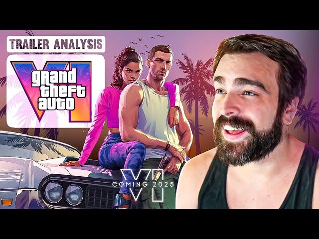 GTA 6 FIRST TRAILER BREAKDOWN AND ANALYSIS! #GTAVI #GTA6