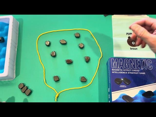 How To Play Magnetic Chess: Magnetic Stone Game Review