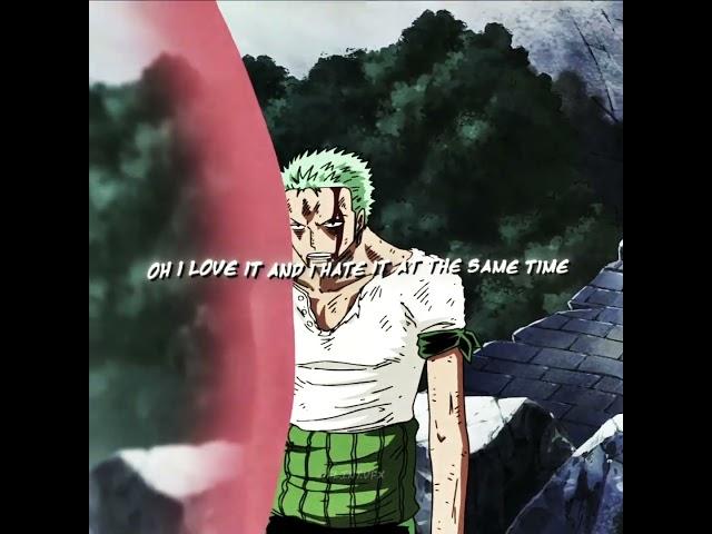 Daylight - David Kushner - Zoro "Nothing Happened" - One Piece [EDIT/AMV]