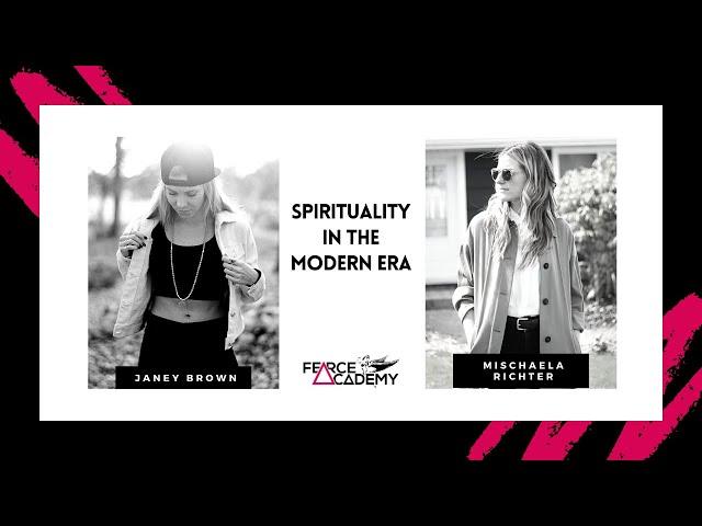 Spirituality in the Modern Era | Janey Brown & Mischaela Richter LIVE