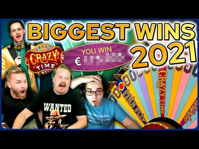 Top 10 Big Wins on Crazy Time (2021)