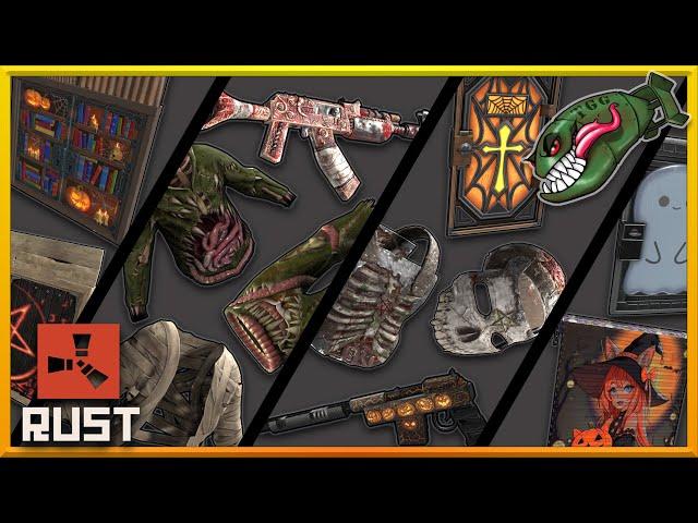 Rust Skins | Halloween 2024 Week 2 - Gore AR, Crypt Armored DOor, Mummy Wrap Jacket #396