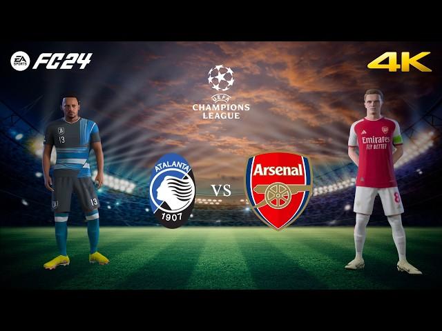 FC 24 - Atalanta vs. Arsenal - UEFA Champions League 24/25 | 4K