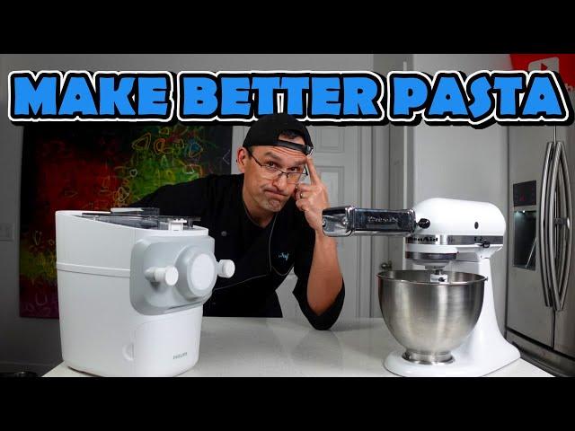 Unlock the Secret to PERFECT homemade pasta | KitchenAid Mixer vs Philips Pasta Maker