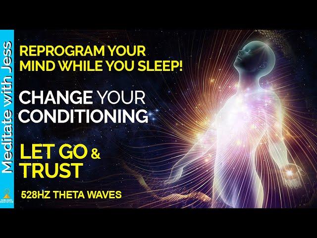 Reprogram Your Mind While You Sleep!  Let Go, Release & Trust The Universe | I Am Affirmations