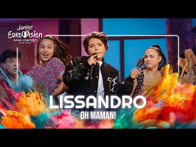 Lissandro - Oh Maman! (Interval)  | Junior Eurovision 2023 | #JESC2023