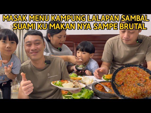 DI KEJAR KEJAR ORDERAN MASAK  MENU KAMPUNG   PERMINTAAN SUAMI MAKAN NYA SAMPAI LAHAP