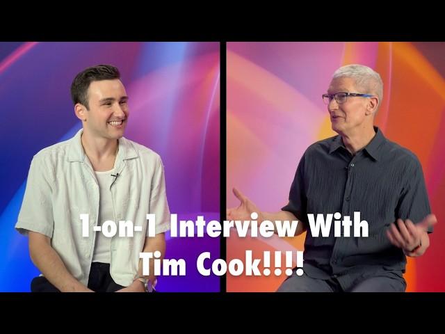 1-on-1 Interview With Apple CEO Tim Cook: Apple Watch, Health, and More! | Frank McShan