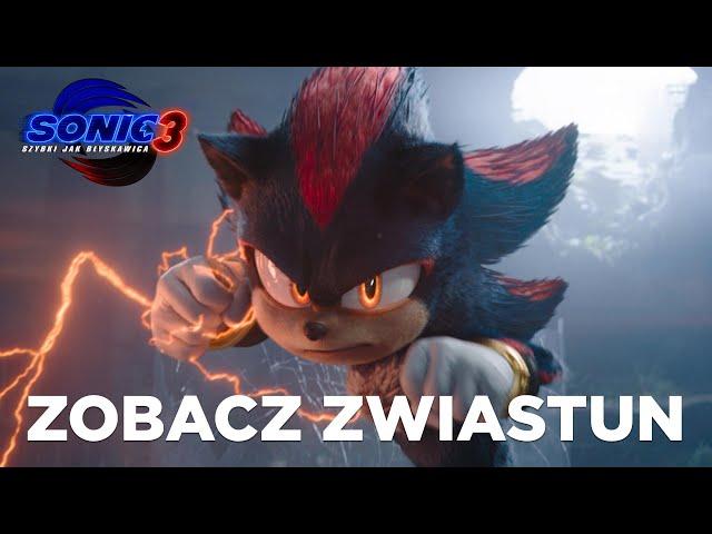 Sonic 3. Szybki jak błyskawica  - pierwszy zwiastun