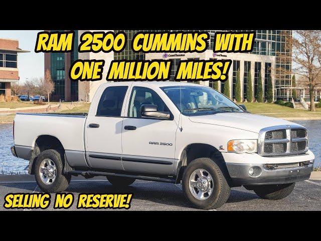 Final walk around of a Ram 2500 Cummins turbodiesel with 1 MILLION MILES! Selling no reserve