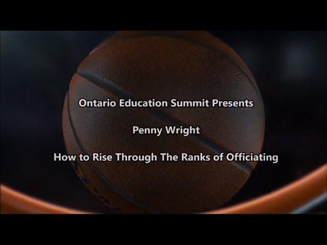 Episode 9 - How to rise through the ranks in officiating. - Penny Wright