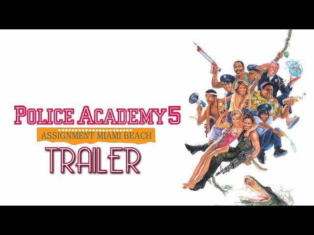 Police Academy 5 Assignment: Miami Beach (1988) Trailer Remastered HD
