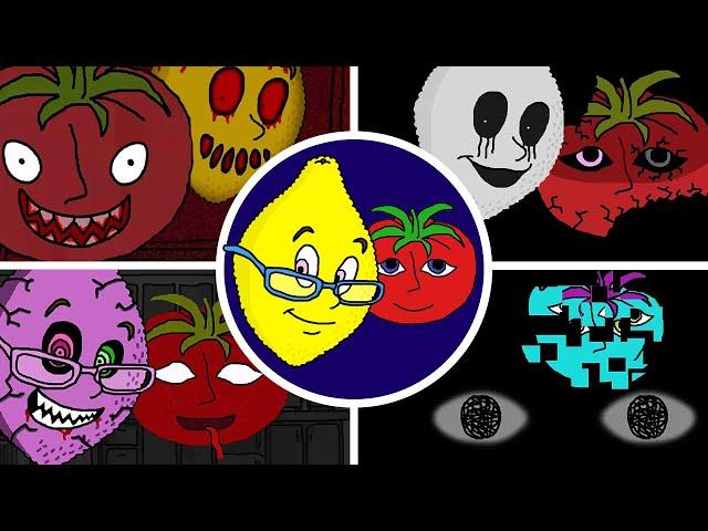 Ms.LemonS & Mr.TomatoS - All Bosses & Endings [All UroboroS Secret Files]