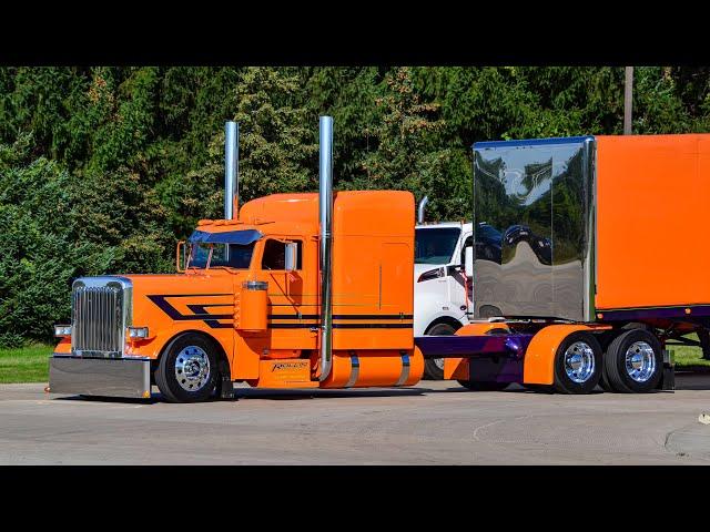 World's largest semi truck convoy in Wisconsin 200+ semi trucks, Special Olympics Convoy