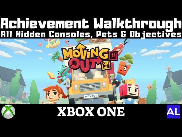 Moving Out (Xbox One) Achievement Walkthrough - All Hidden Consoles, Pets and Objectives