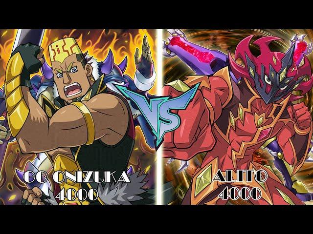 GO ONIZUKA VS ALITO | Accurate Anime Deck | EDOPRO