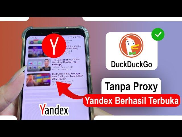 Cara Terbaru Mengakses Yandex Tanpa Proxy di Browser DuckDuckGo