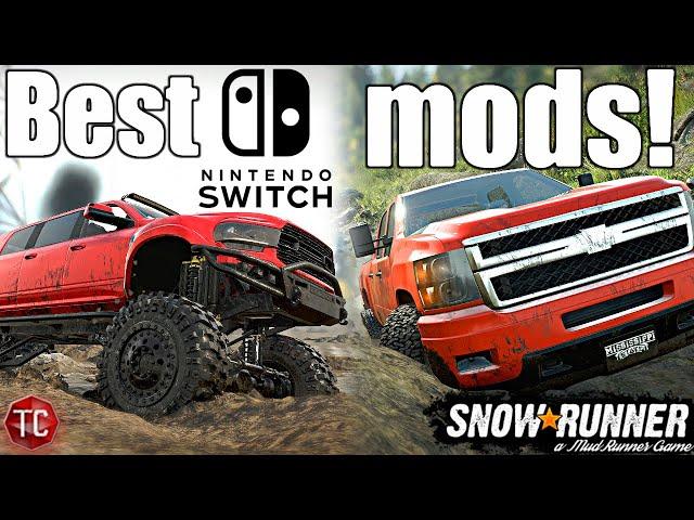 NEW UPDATE!! Best SWITCH MODS For SnowRunner! (AVAILABLE NOW!)