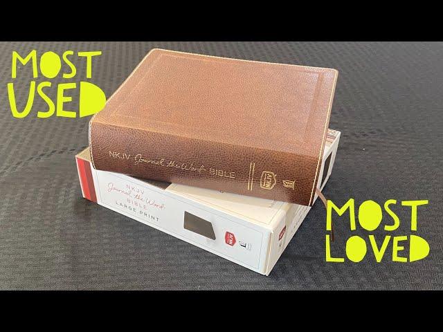 My Most Used, Most Loved Bible: NKJV Journal The Word Bible