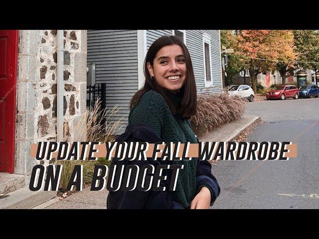 Update your Fall Wardrobe on a Budget | 10 Money Saving Tips