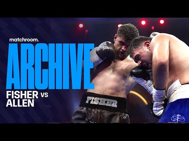 Johnny Fisher vs Dave Allen I | FULL FIGHT | Matchroom Boxing