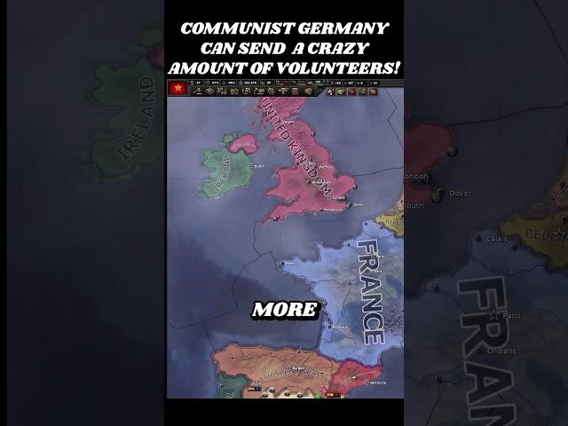 Communist Germany Can Send A CRAZY Amount Of Volunteers! | Hearts of Iron IV