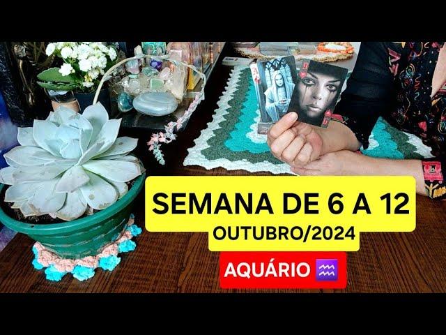 AQUÁRIO ️ SEMANA DE 6 A 12 DE OUTUBRO * 2 acontecimentos *// mensagem espiritual⭐️