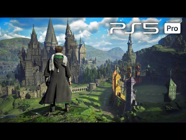 Hogwarts Legacy PS5 Pro Gameplay (4K Fidelity with Ray Tracing)