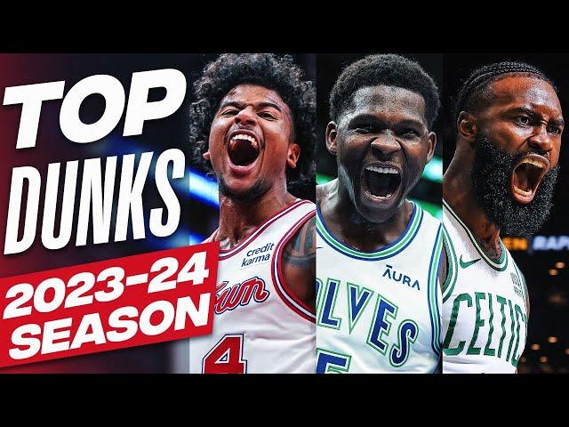 The TOP DUNKS of the 2023-24 NBA Season 