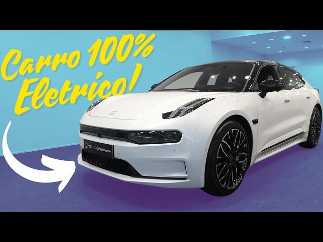 ZEEKR 001 O NOVO CARRO 100% ELETRICO DO BRASIL!