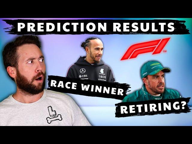 Reacting To My 2024 Formula 1 Season Predictions