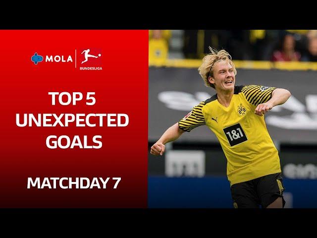 Bundesliga | Top 5 Most Unexpected Goals Matchday 7