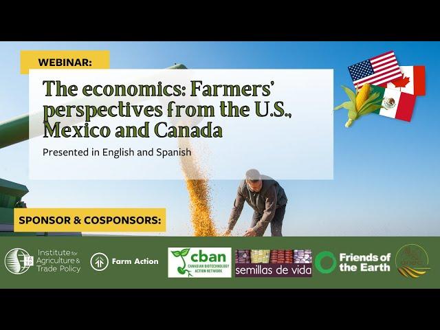 The economics: Farmers’ livelihoods and perspectives