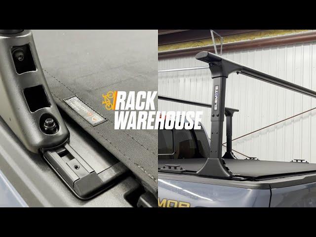 Truxedo Elevate Height Adjustable Truck Rack & Truxedo Sentry CT Tonneau Cover - Rack Warehouse