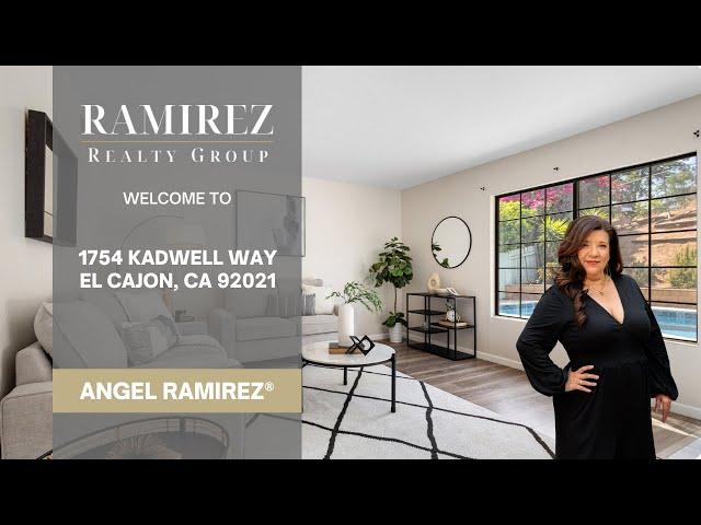 1754 Kadwell Way El Cajon, CA 92021 | Angel Ramirez | San Diego Real Estate